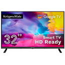 Televizor Kruger Matz GOOGLE SMART TV 32 INCH 81CM H265 HEVC KRUGER&MATZ