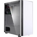 Carcasa ZALMAN R2 White ATX Mid Tower PC Case 120mm fan