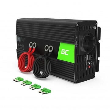 Green Cell INV10 power adapter/inverter Auto 2000 W Black