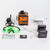 Handy Set nivelă laser - max 15 m - 16 laser verde 3D / 360 °