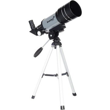 Telescop Levenhuk astronomic Blitz 70s BASE Negru/Gri