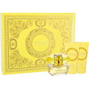 Set Versace Yellow Diamond Femei: apa de toaleta 50 ml + lotiune de corp 50 ml + gel de dus 50 ml