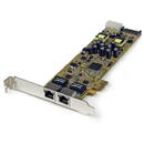 StarTech.com Dual Port PCI Express Gigabit Ethernet Network Card Adapter - 2 Port PCIe NIC 10/100/100 Server Adapter with PoE PSE (ST2000PEXPSE) - network adapter