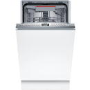 SPV4HMX49E complet incorporabila 10 seturi, 6 programe, 45 cm, Clasa E, panou comanda inox