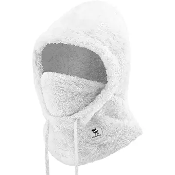 Qunature Arctic Velvet Ski Balaclava Size M - White