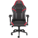 Scaun Gaming ENDORFY Scrim RD Piele/Textil Suport lombar Memory Foam Negru-Rosu