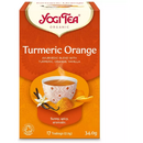 Ceai bio din Curcuma, Portocale si Vanilie, 17 pliculete a 34,0G Yogi Tea