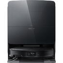 Saros 10R, statie de andocare multifunctionala 10-in-1, aspirator, mop si statie inteligenta cu golire automata, sistem autonom StarSight 2.0, mapare 3D, Lidar, negru