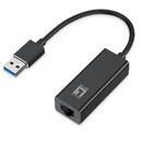 Placa de retea LevelOne USB-0401, USB 3.0, 1x RJ45, Negru