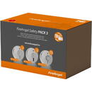 Fireangel Safety pack 3 - pachet economic de alarmă pentru detectarea fumului și a căldurii