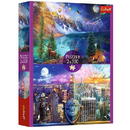 Puzzle 2x500 piese călătorie prin America