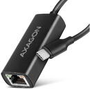ADE-ARC, USB-C 3.2, RJ-45 Negru