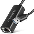Placa de retea AXAGON ADE-AR, USB-A, RJ-45