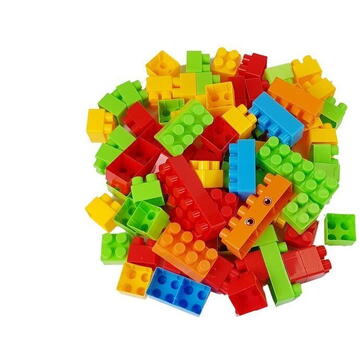 Lean Toys Set mare de blocuri de construcție într-o pungă de 320 de piese