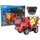 Blocuri de construcție Betonieră cu telecomandă CADA 2.4G 815 piese