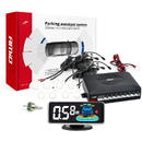 Senzori de parcare marșarier cu LED alb 3D față spate amio-03194