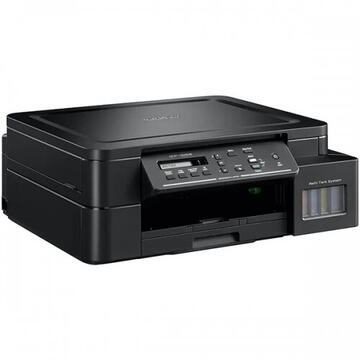 Multifunctionala Brother DCPT525WYJ1, Inkjet CISS, A4, Color, Negru