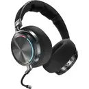 Casti Corsair VIRTUOSO MAX Wireless Dolby Atmos Noise Cancelling Microfon detasabil RGB Carbon  Negru