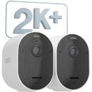 Arlo Pro 5 Spotlight, surveillance camera (white/black, 2-pack, WiFi, spotlight, 2K resolution)