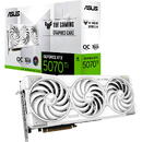 Placa video Asus nVidia GeForce RTX 5070 Ti TUF GAMING OC White 16GB, GDDR7, 256 bit