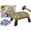 Lean Toys Joc de îndemânare de masă Whack-a-Mole cu dinozauri