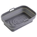 Silicone Air Fryer Liner | Round | 19.8 cm x 13.1 cm | Reusable | BPA-Free Food Grade Silicone