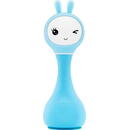 Iepuras interactiv pentru bebelusi Smarty, Alilo, albastru, 10 cm