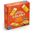 Joc societate Word Colony Inventii si Inventatori, 100 carti de joc, extensie 1 jucator, Editia RO