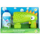 Set baloane de sapun Fru Blu - Dino Blaster, cu solutie baloane 400 ml