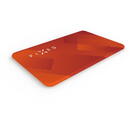 Tracker Portofel, Blutooth 5.0, Find My - Fixed (FIXTAG-CARD-OR) - Red