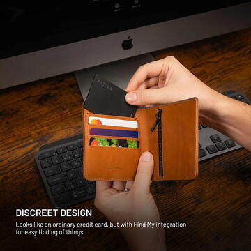 Tracker Portofel, Blutooth 5.1, Find My, IP67 - Fixed (FIXTAG-CARD2-BK) - Black